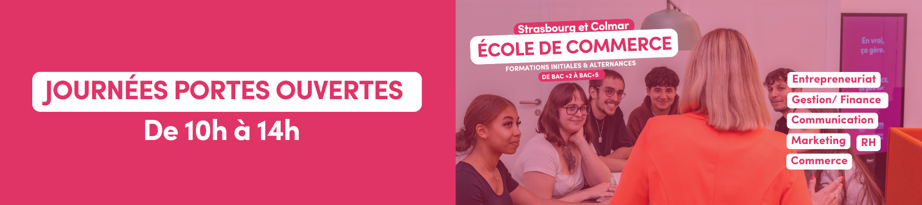 Journées portes ouvertes Strasbourg et Colmar